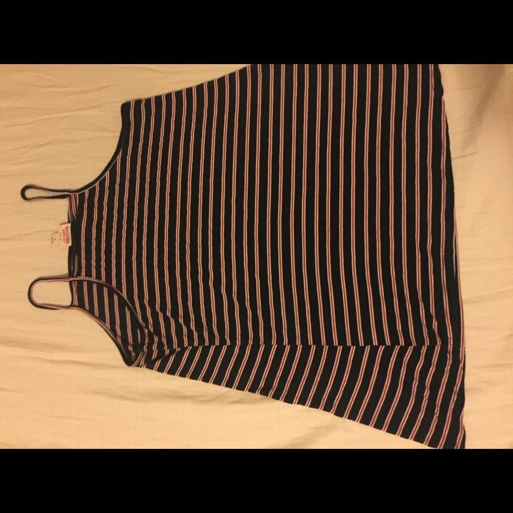 High rise tank top